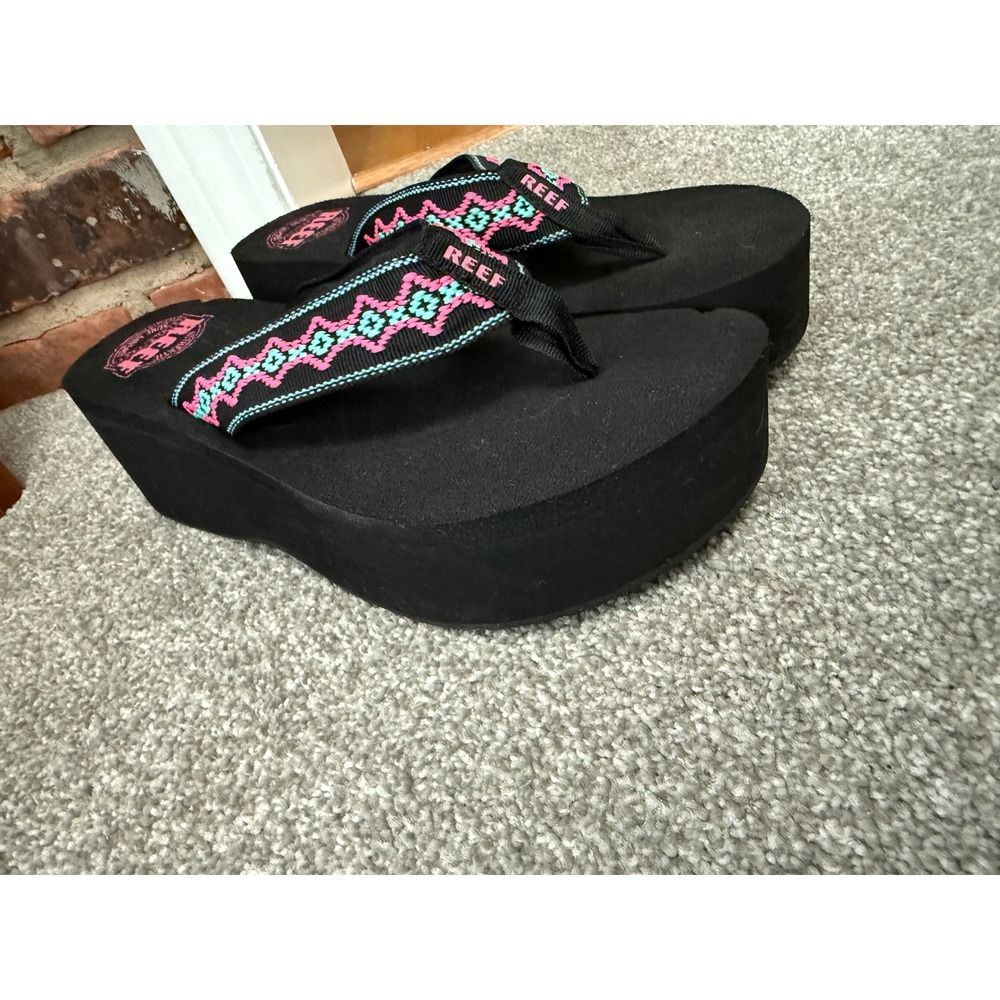 Reef Womens Sandy Hi Black Malibu 9